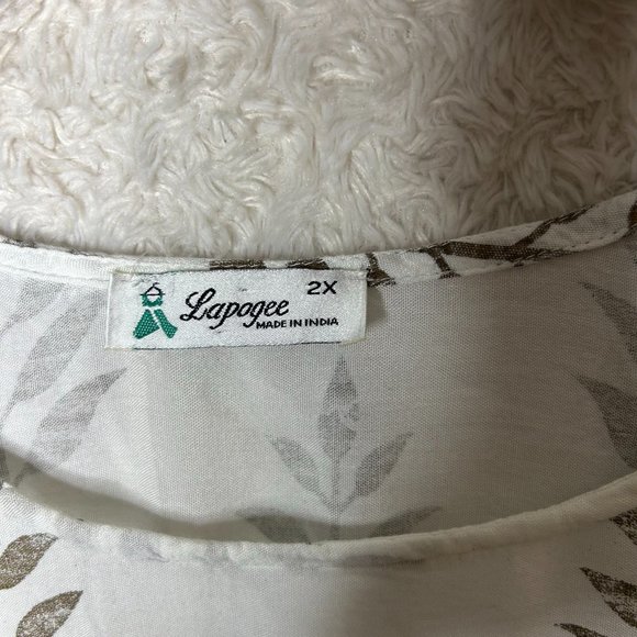 Lapogee Made in India Women's Tunic Size‎ 2X - Picture 3 of 5